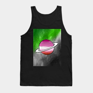 Aromantic In Space Tank Top